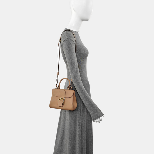 Brillant Mini Calfskin Beige