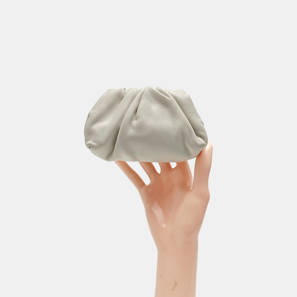 The Pouch Calfskin White