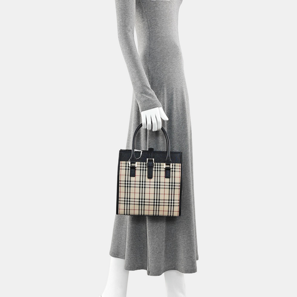 Canvas Tote Bag Beige