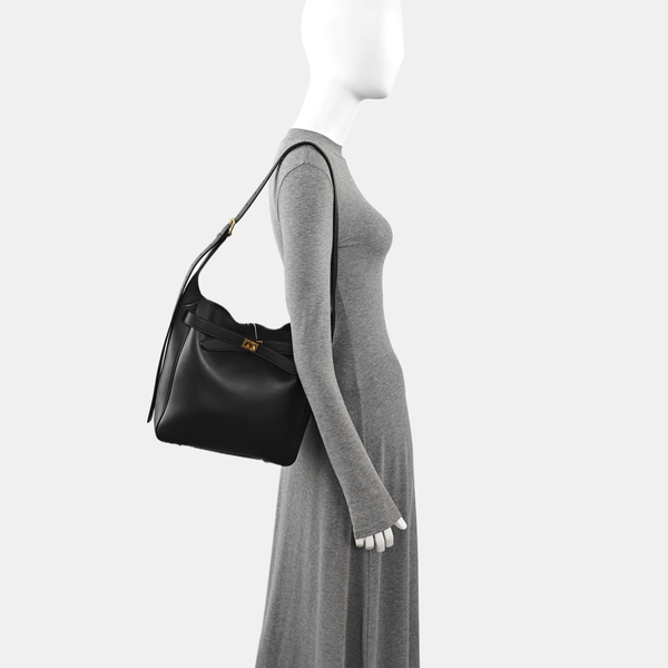 BEL AIR Small Calfskin Black