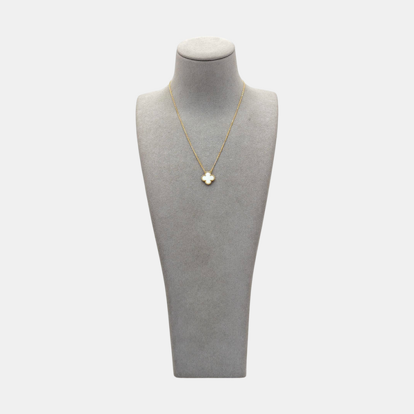 Vintage Alhambra 18k Gold Necklace