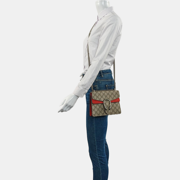 Authenticated pre-owned Dionysus Mini Monogram Coated Canvas Beige - Crossbody Bag at Looply