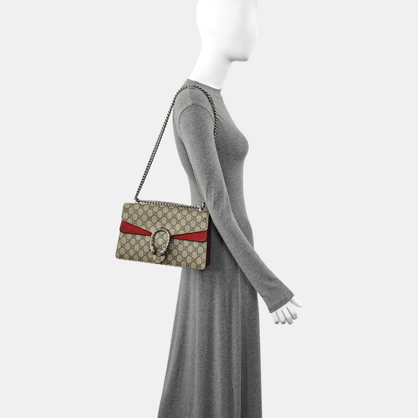 Authenticated pre-owned Dionysus Small Monogram Coated Canvas Beige - Shoulder Bag at Looply