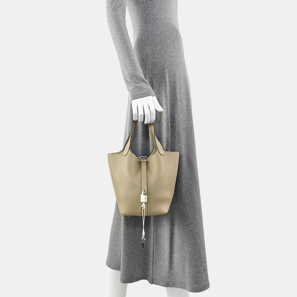 Picotin Lock 18 Clemence Beige
