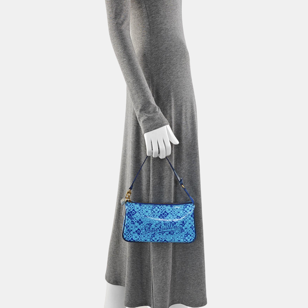 ACCESSOIRES GM Patent Leather Blue