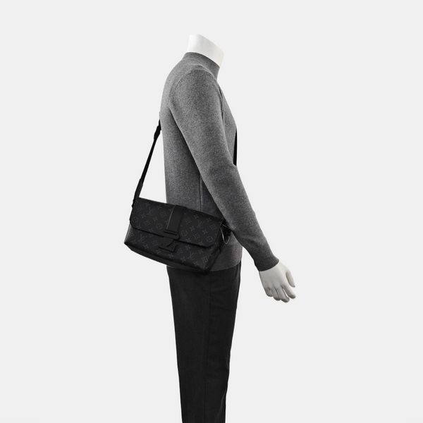 S-CAPE Monogram Coated Canvas Black