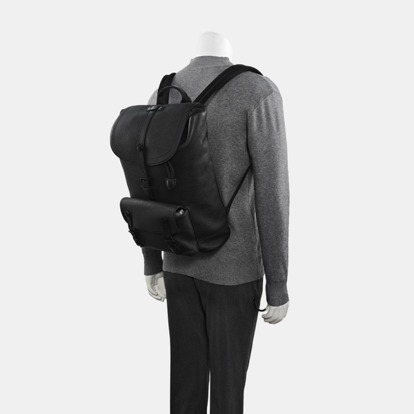 CHRISTOPHER PM Calfskin Black