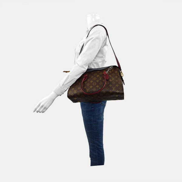 TUILERIES Monogram Coated Canvas Brown