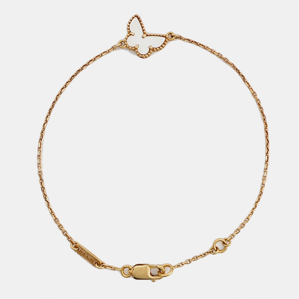 Sweet Alhambra 18k Gold Bracelet