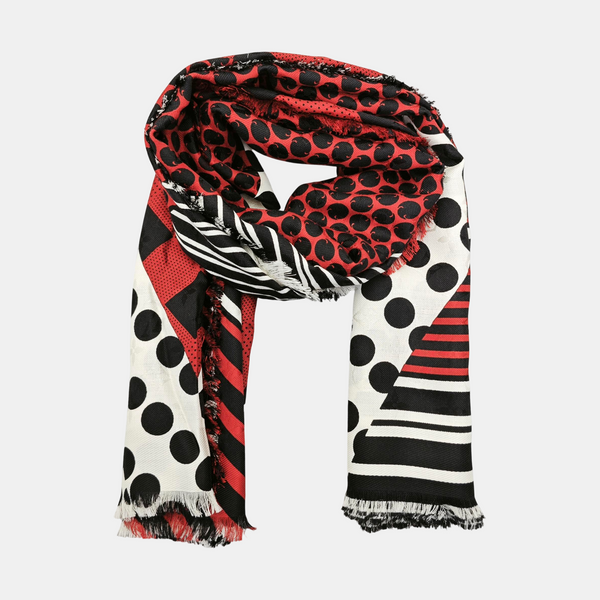 Mulberry Silk Scarf Red