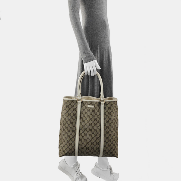 Microguccissima Monogram Coated Canvas Black