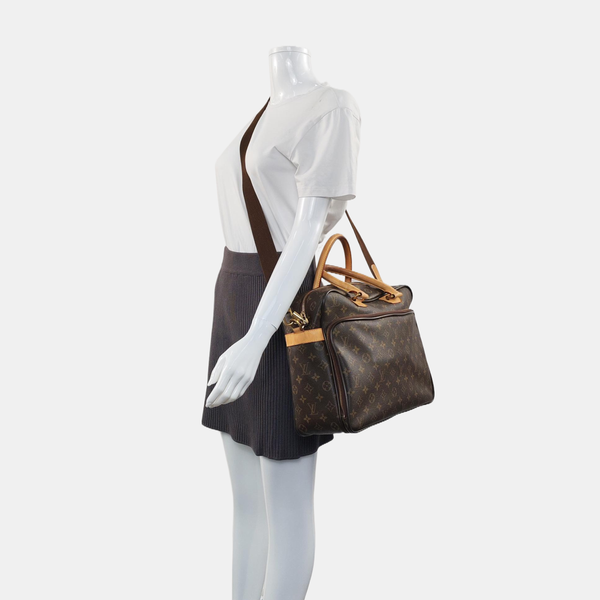 ICARE Monogram Coated Canvas Brown