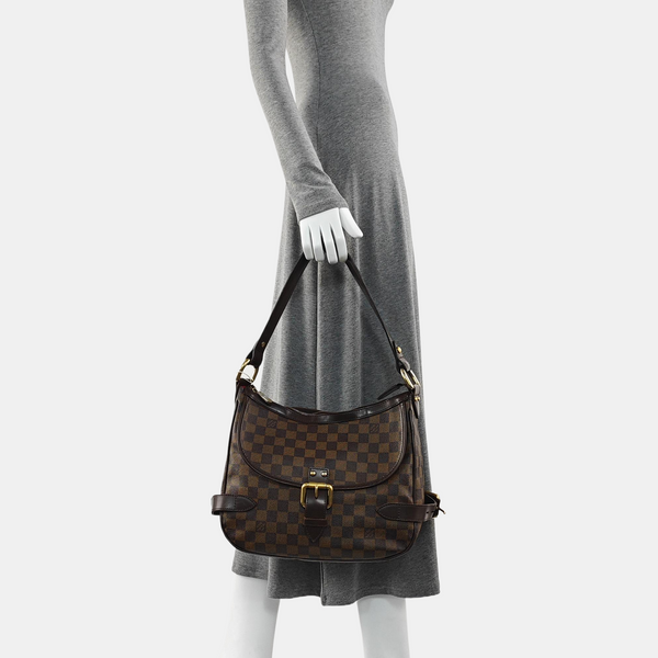 HIGHBURY Damier Ebene Coated Canvas Brown