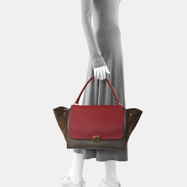 TRAPEZE Medium Calfskin Multicolor