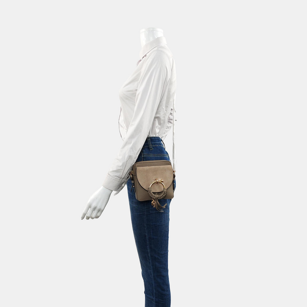 Joan Small Calfskin Gray