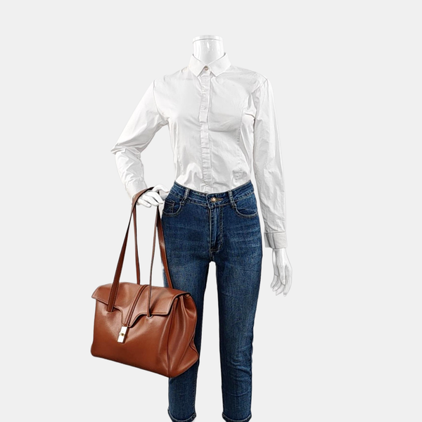 16 Medium Calfskin Brown