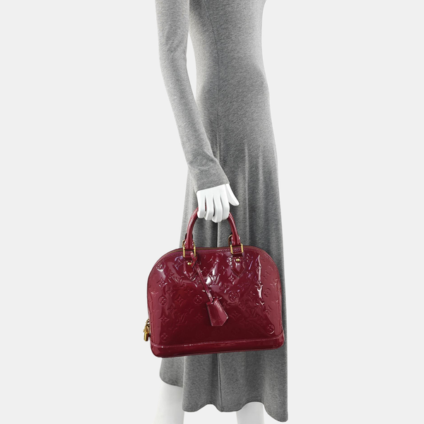 ALMA PM Patent Leather Red