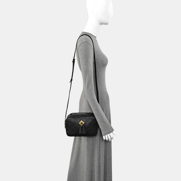 SAINTONGE Calfskin Black