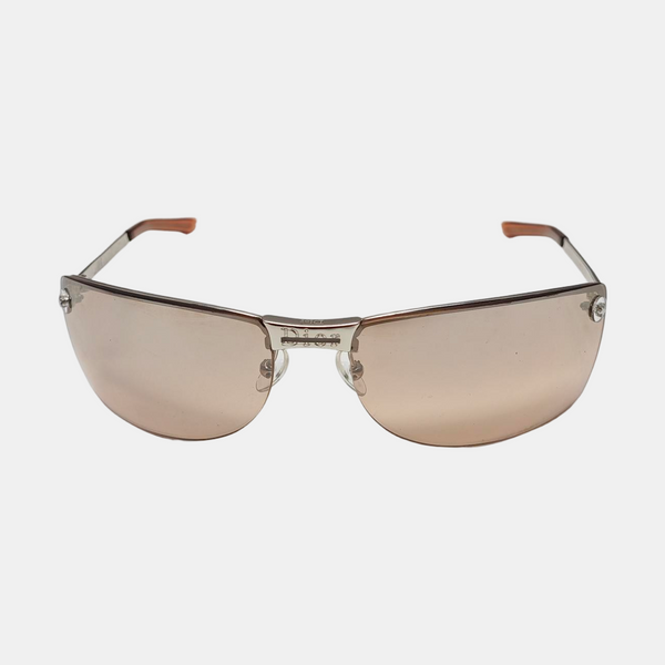 Metal Sunglasses Brown