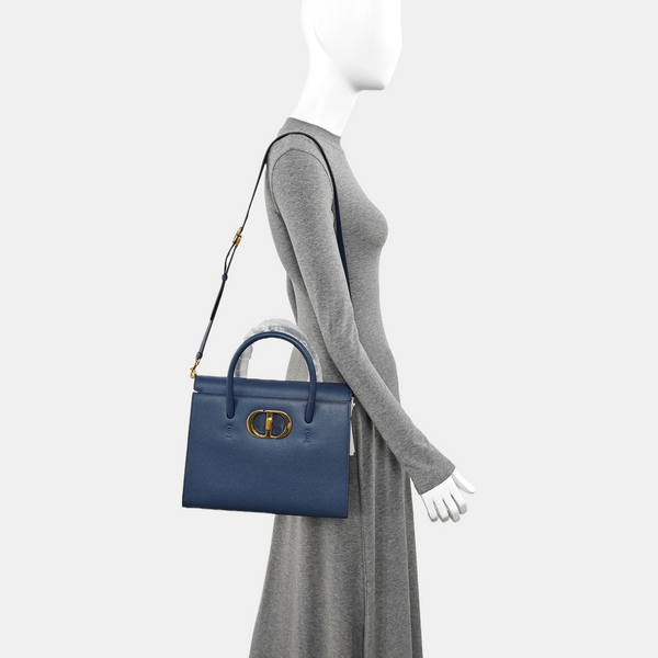 St Honoré Calfskin Blue