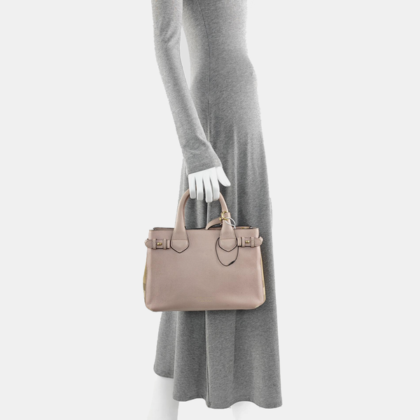 The Banner Small Calfskin Pink