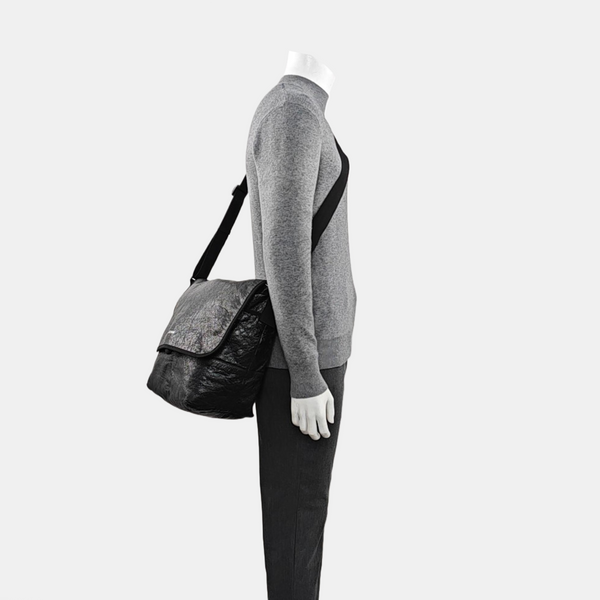 Calfskin Shoulder Bag Black