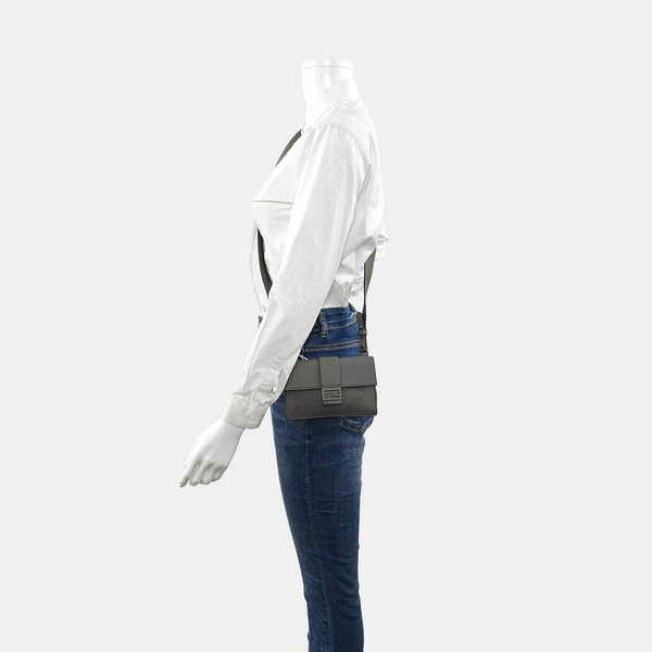 Baguette Mini Calfskin Gray