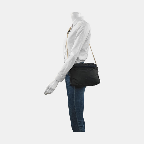 Nylon Crossbody Bag Blue