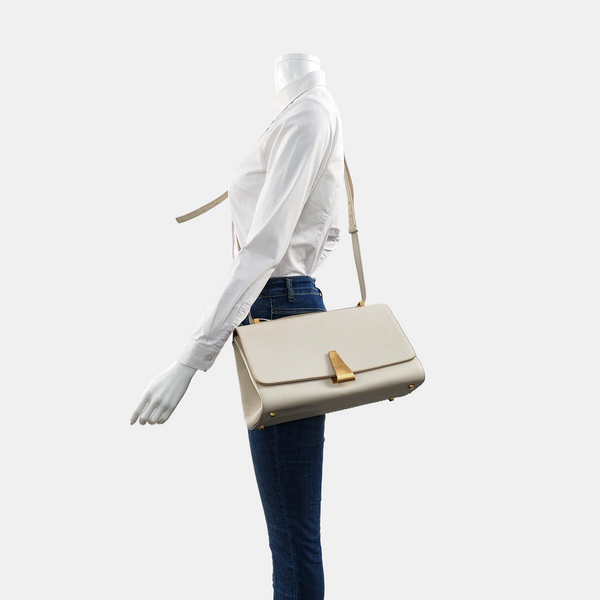 BV Angle Calfskin White