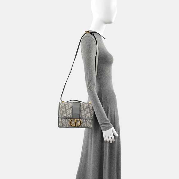 30 Montaigne Oblique Canvas Gray