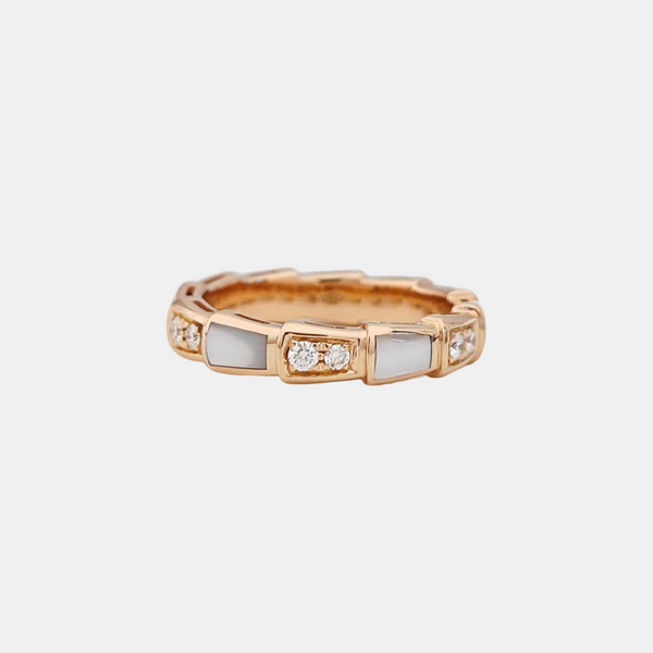 SERPENTI 18k Rose Gold Ring EU 49