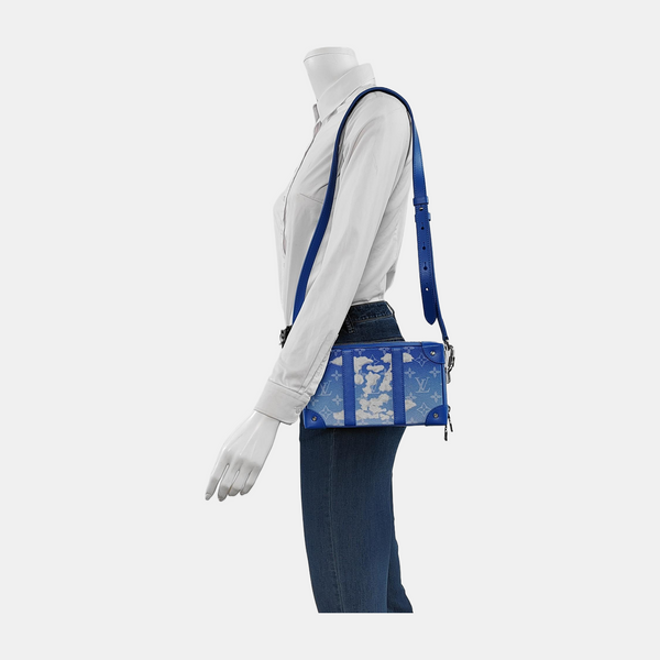 WALLET TRUNK Monogram Coated Canvas Blue