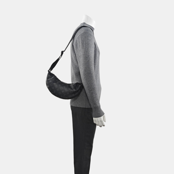 HAMAC PM Monogram Coated Canvas Black