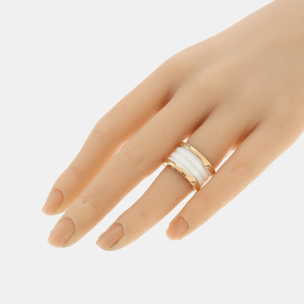 B.ZERO1 18k Rose Gold Ring EU 49