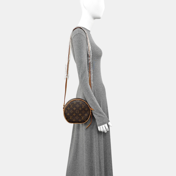 BOITE CHAPEAU PM Monogram Coated Canvas Brown