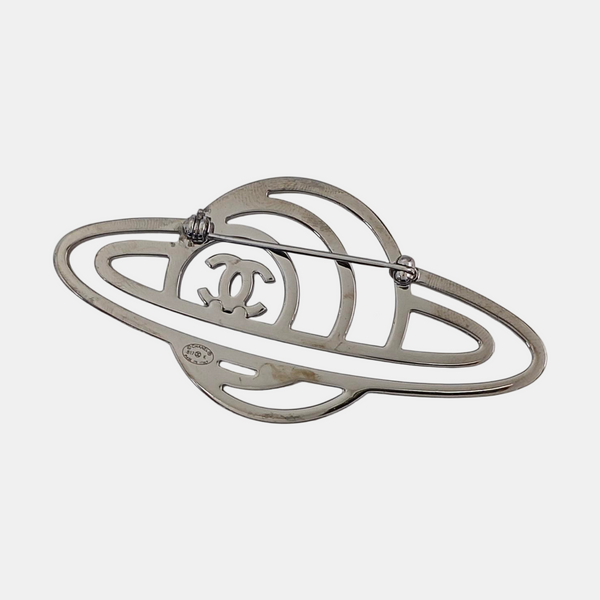 Metal Silver Brooch