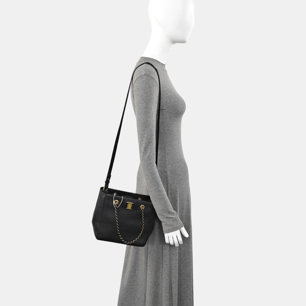 Calfskin Tote Bag Black