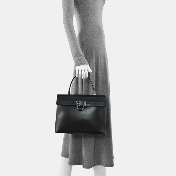 Kelly Leather Black