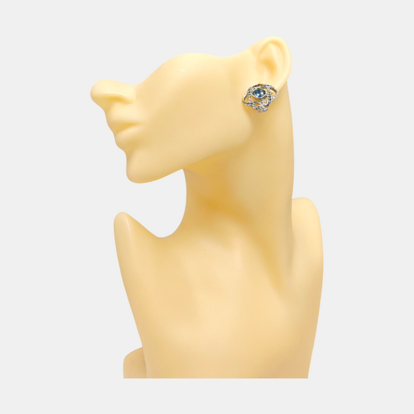 Metal Silver Stud Earrings