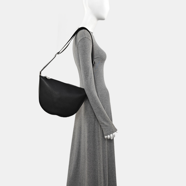 Calfskin Shoulder Bag Black