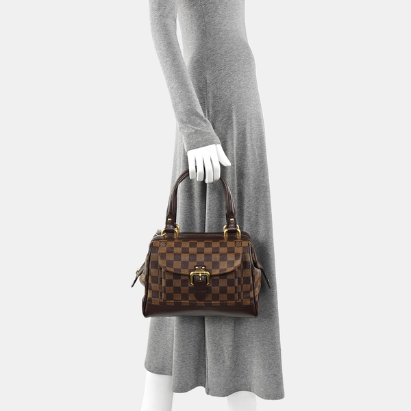 KNIGHTSBRIDGE Damier Ebene Coated Canvas Brown