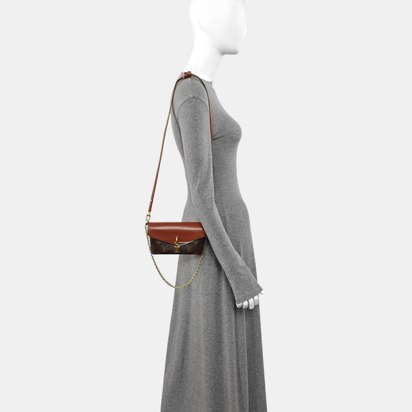 PADLOCK Monogram Coated Canvas Brown
