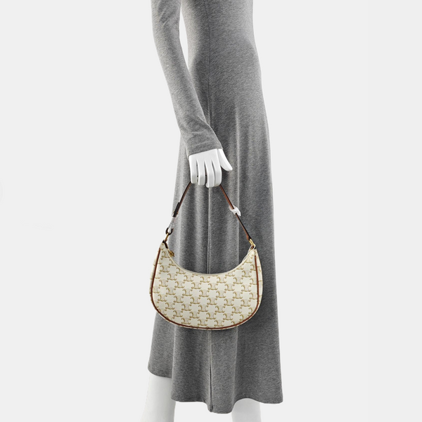 AVA Medium Coated Canvas Beige