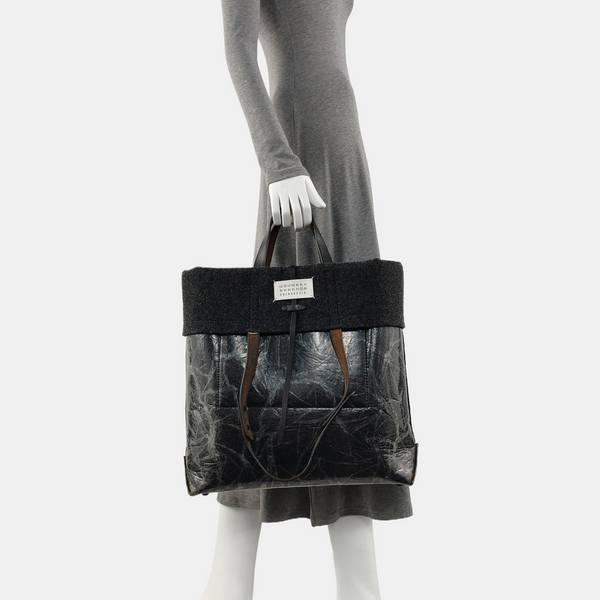 Special Material Tote Bag Black