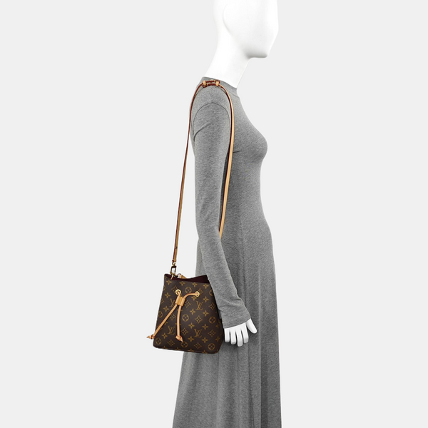 NÉONOÉ BB Monogram Coated Canvas Brown