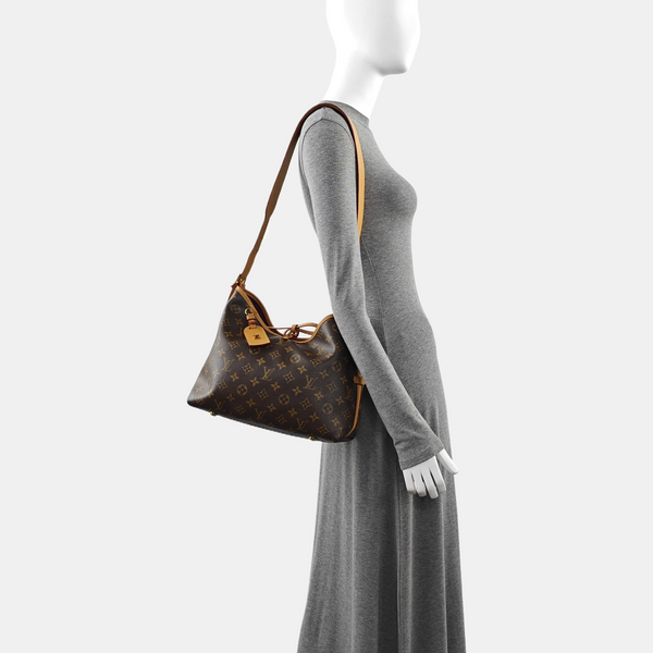 CARRYALL PM Monogram Coated Canvas Brown