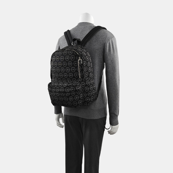 Nylon Backpack Medium Black