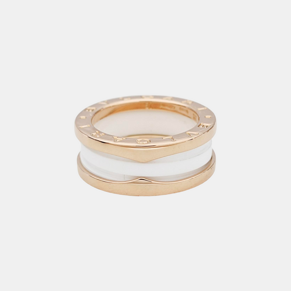 B.ZERO1 18k Rose Gold Ring EU 51