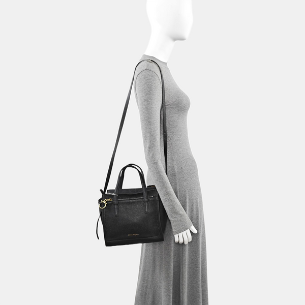 Amy Small Calfskin Black