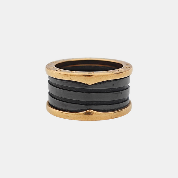 B.ZERO1 18k Rose Gold Ring EU 56